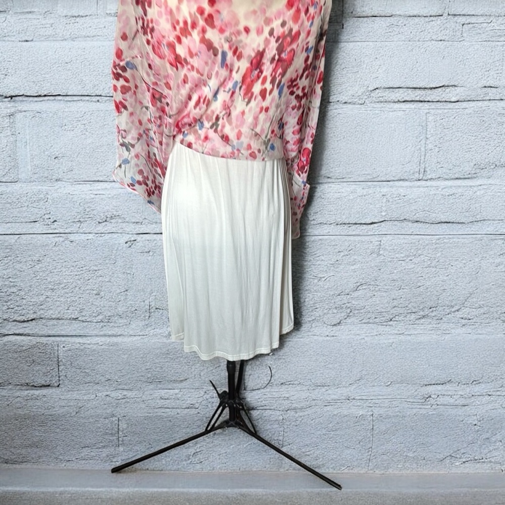 Seraphine Pink Floral dress w/full slip - Picture 10 of 14